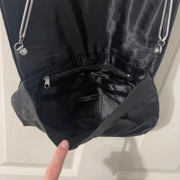 Black Obey Purse/Clutch - Picture 4 of 5